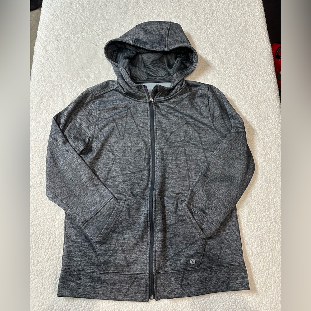 Xersion Gray Jacket Size 10/12